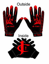 G-TEC X JUPITER CHRISTIAN (FL) - "GRIPTEC" Football Gloves