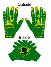 G-TEC X CHAMBERLAIN HIGH SCHOOL (FL) - "GRIPTEC" Football Gloves