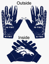 G-TEC X AMERICAN HERITAGE - "GRIPTEC" Football Gloves