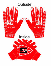 G-TEC X SANGER HIGH SCHOOL (CA) - "GRIPTEC" Football Gloves