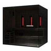 "CALDA" Pro Sauna — 3-in-1 Dry Heat, Steam & Infrared Cabin by G-TEC