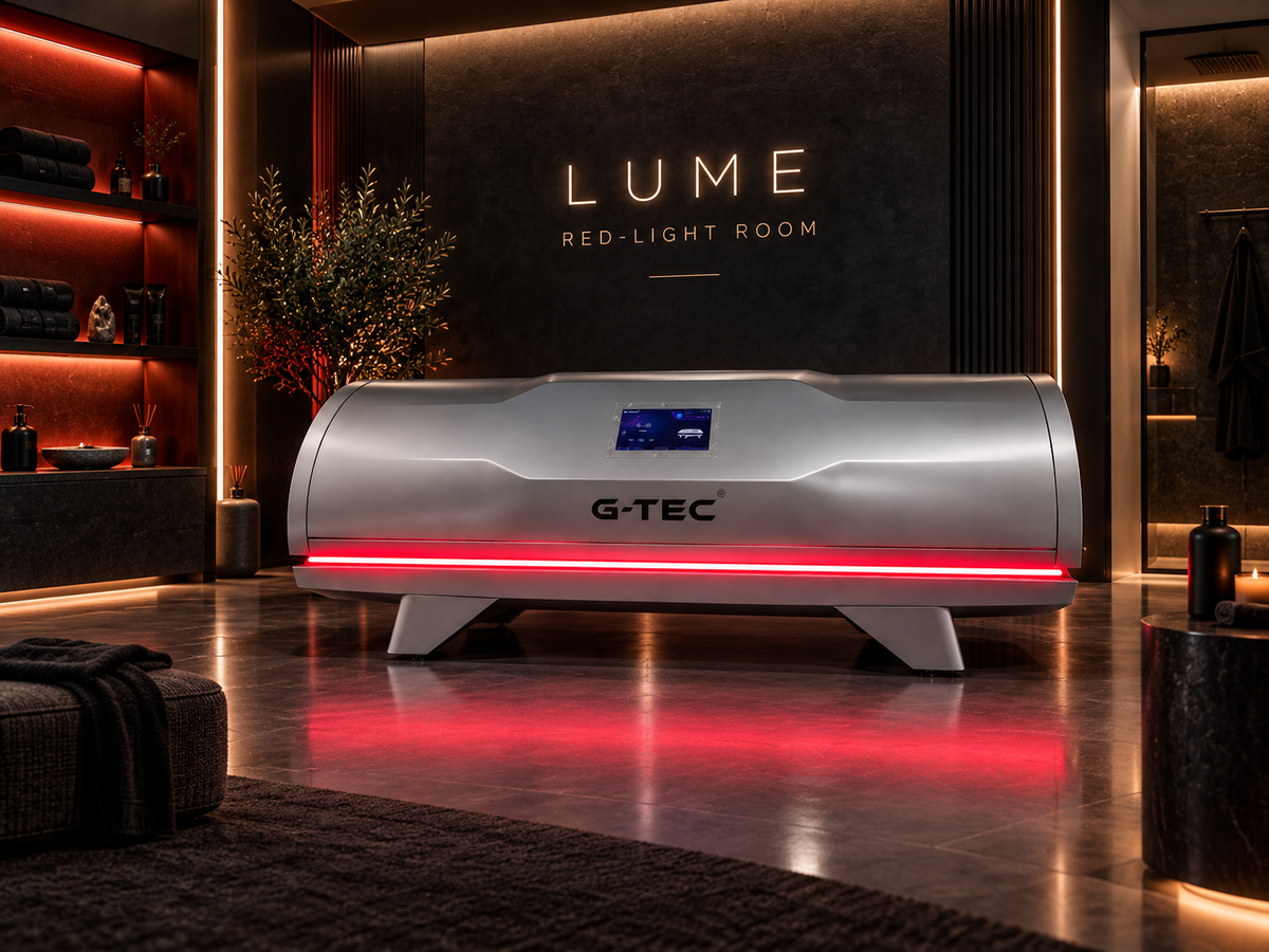 "LUME" Red-Light Bed — Full-Body Recovery System by G-TEC