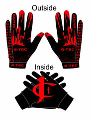 G-TEC X JUPITER CHRISTIAN (FL) - "GRIPTEC" Football Gloves
