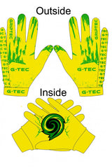 G-TEC X CHAMBERLAIN HIGH SCHOOL (FL) - "GRIPTEC" Football Gloves