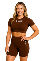 G-TEC "FANATIC" Sports Crop Top