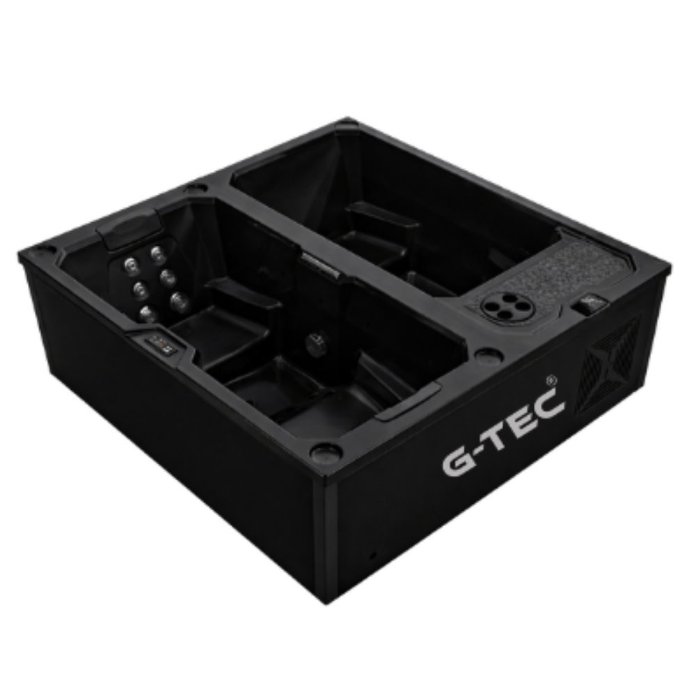 "FROST-PLUS" Contrast Tub — 4-Person Dual Bath Contrast Therapy System by G-TEC