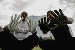 "GRIPTEC" Football Gloves
