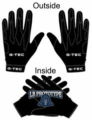 G-TEC X LB PROTOTYPE - "GRIPTEC" Football Gloves