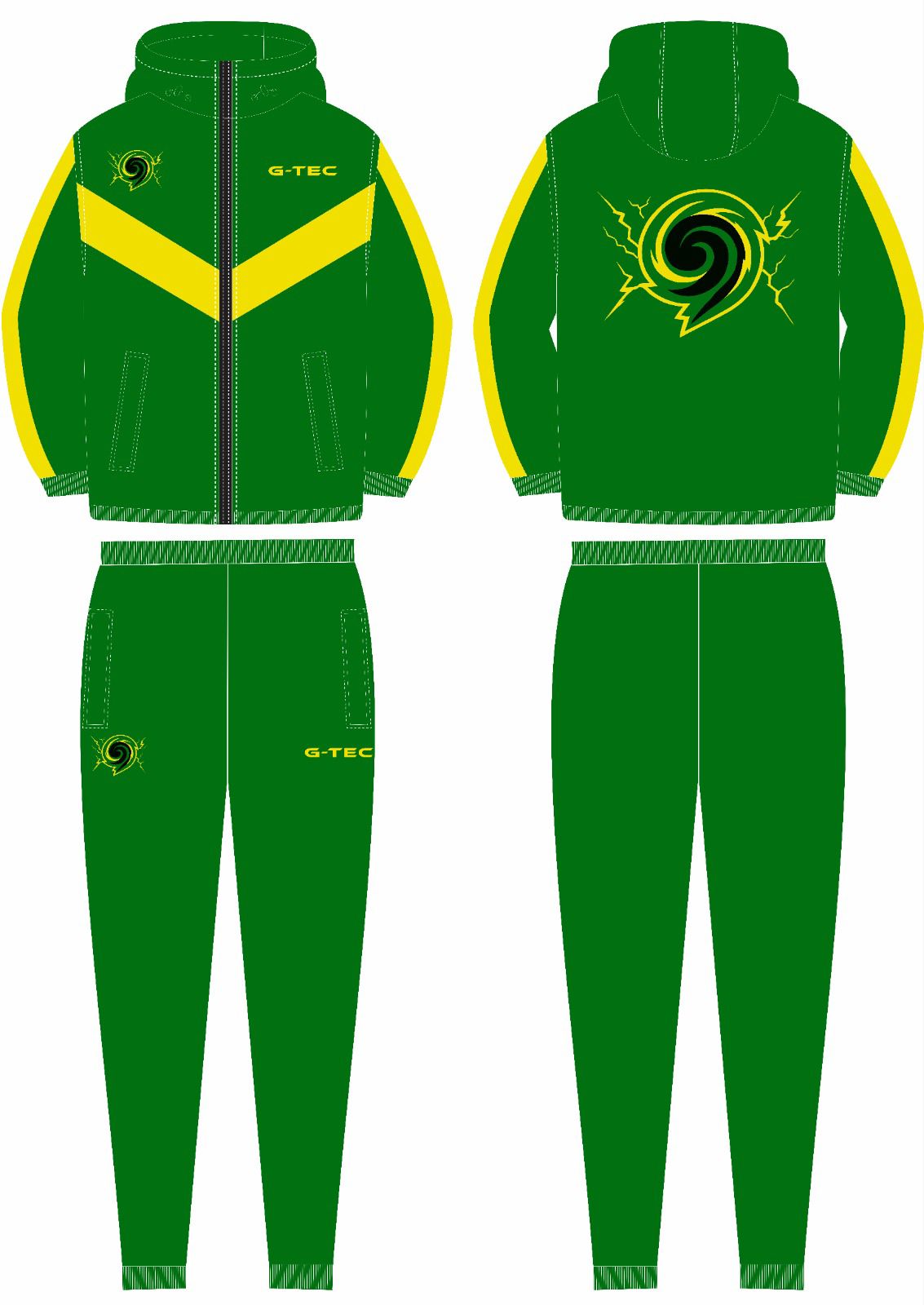 G-TEC X CHAMBERLAIN HIGH SCHOOL (FL) - RETRO TEC Travel Suit