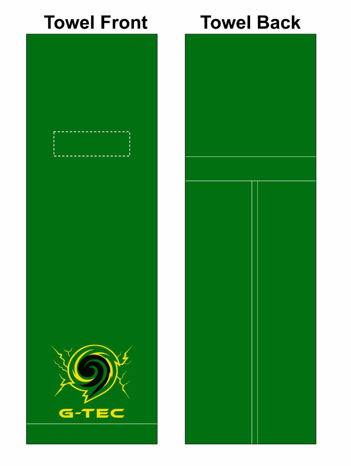 G-TEC X CHAMBERLAIN HIGH SCHOOL (FL) - Football Towel