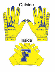 G-TEC X FINDLAY HIGH SCHOOL (OH) - "GRIPTEC" Football Gloves