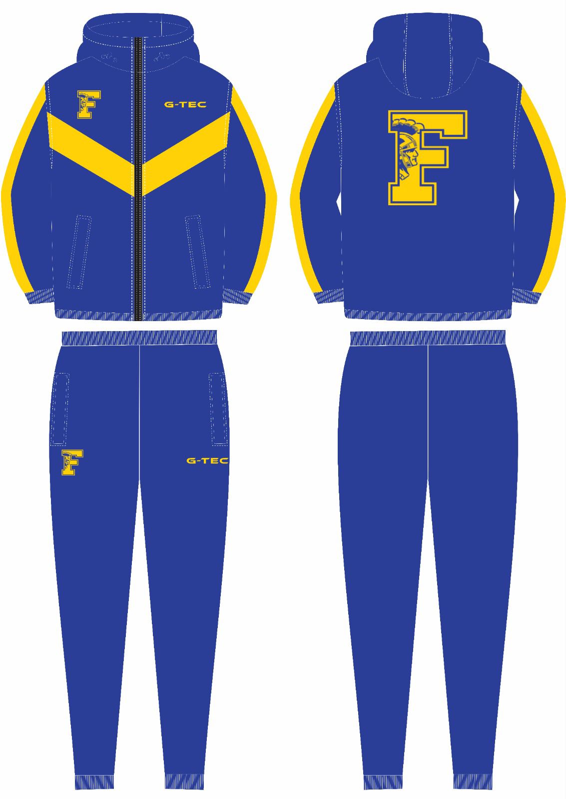 G-TEC X FINDLAY HIGH SCHOOL (OH) - RETRO TEC Travel Suit