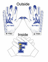 G-TEC X FINDLAY HIGH SCHOOL (OH) - "GRIPTEC" Football Gloves
