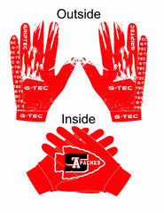 G-TEC X SANGER HIGH SCHOOL (CA) - "GRIPTEC" Football Gloves