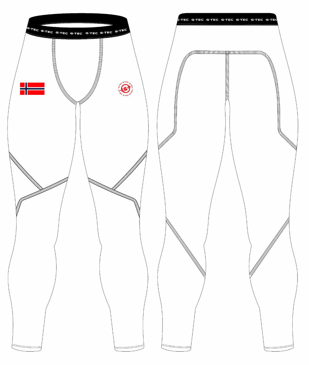 G-TEC X TEAM NORWAY - "PROFORM" Tights
