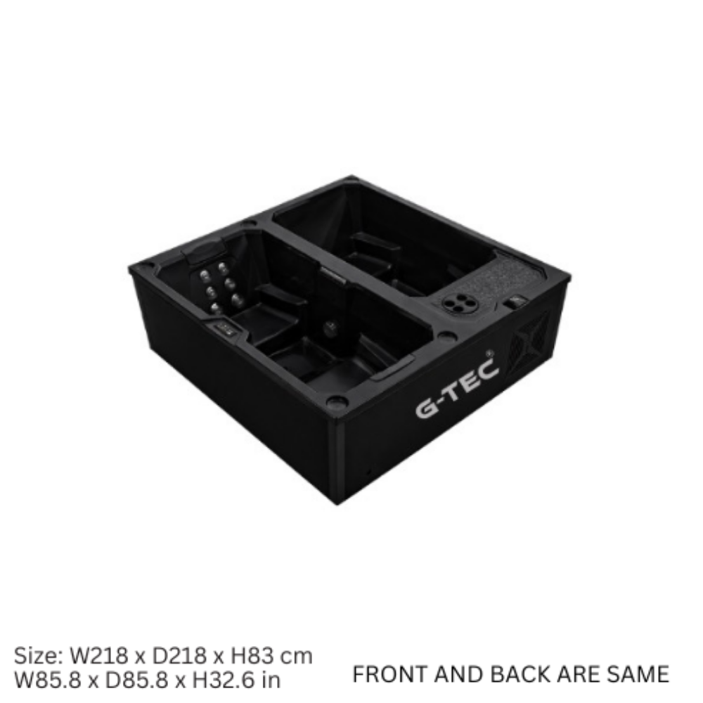 "FROST-PLUS" Contrast Tub — 4-Person Dual Bath Contrast Therapy System by G-TEC