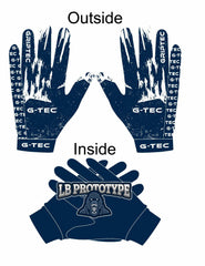 G-TEC X LB PROTOTYPE - "GRIPTEC" Football Gloves