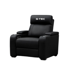 "RECOV" Lounge Chair — Luxury Italian Leather Recovery Recliner by G-TEC
