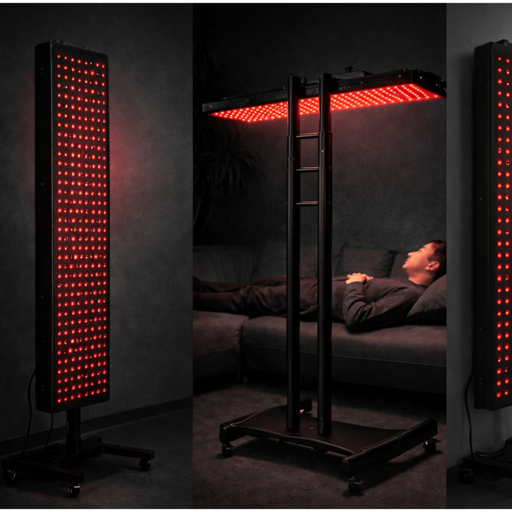 "LUME" Red-Light Panels — Modular Photobiomodulation System by G-TEC