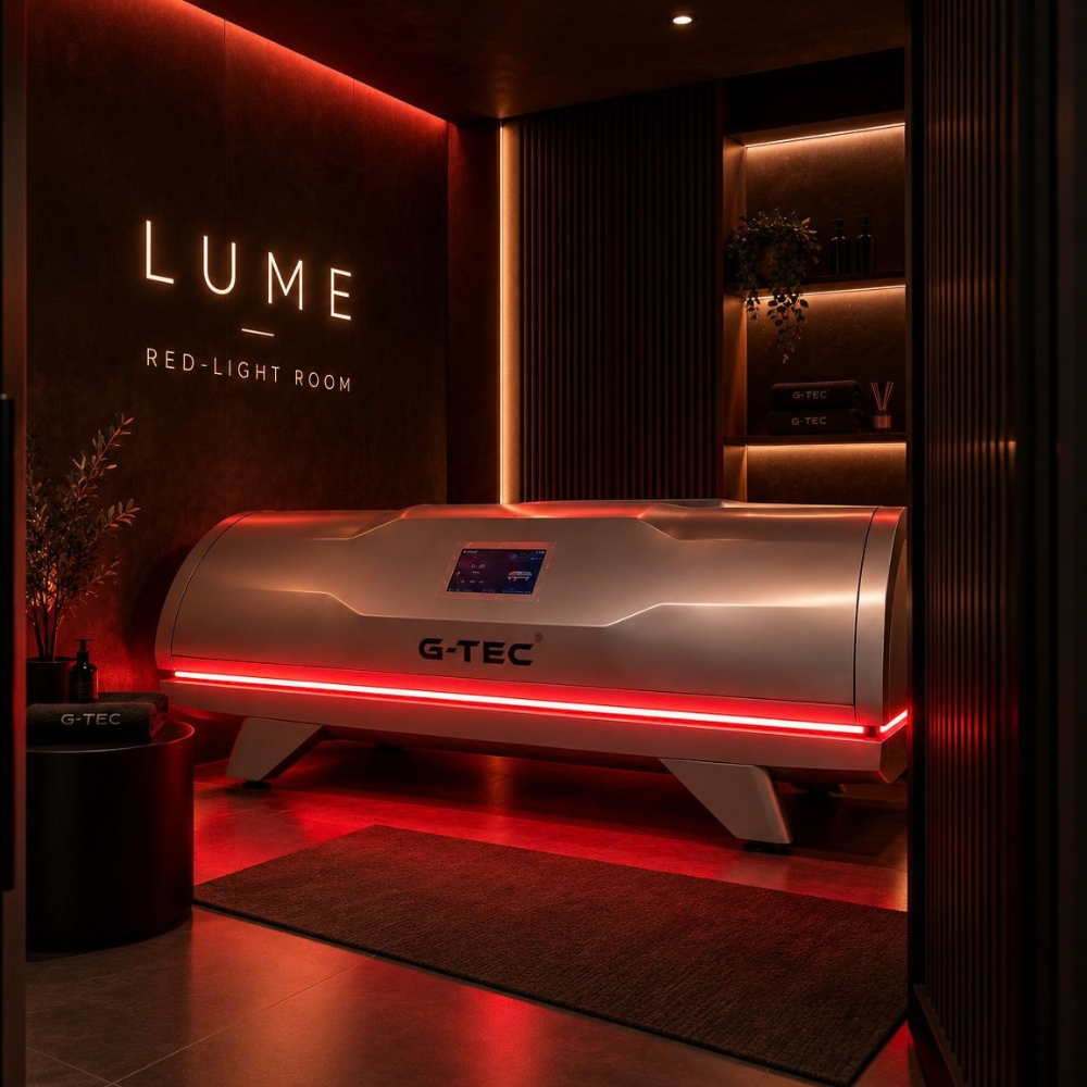"LUME" Red-Light Bed — Full-Body Recovery System by G-TEC