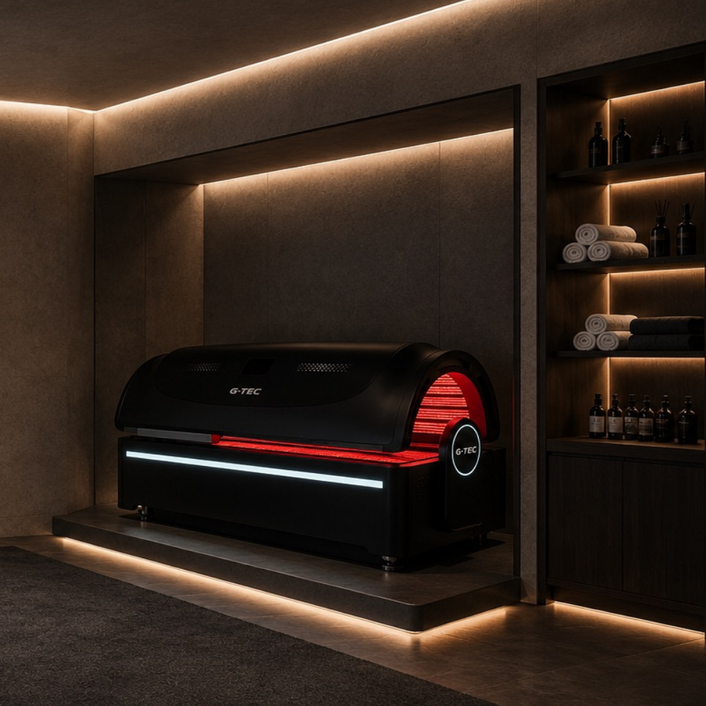 "LUME" Red-Light Bed — Full-Body Recovery System by G-TEC